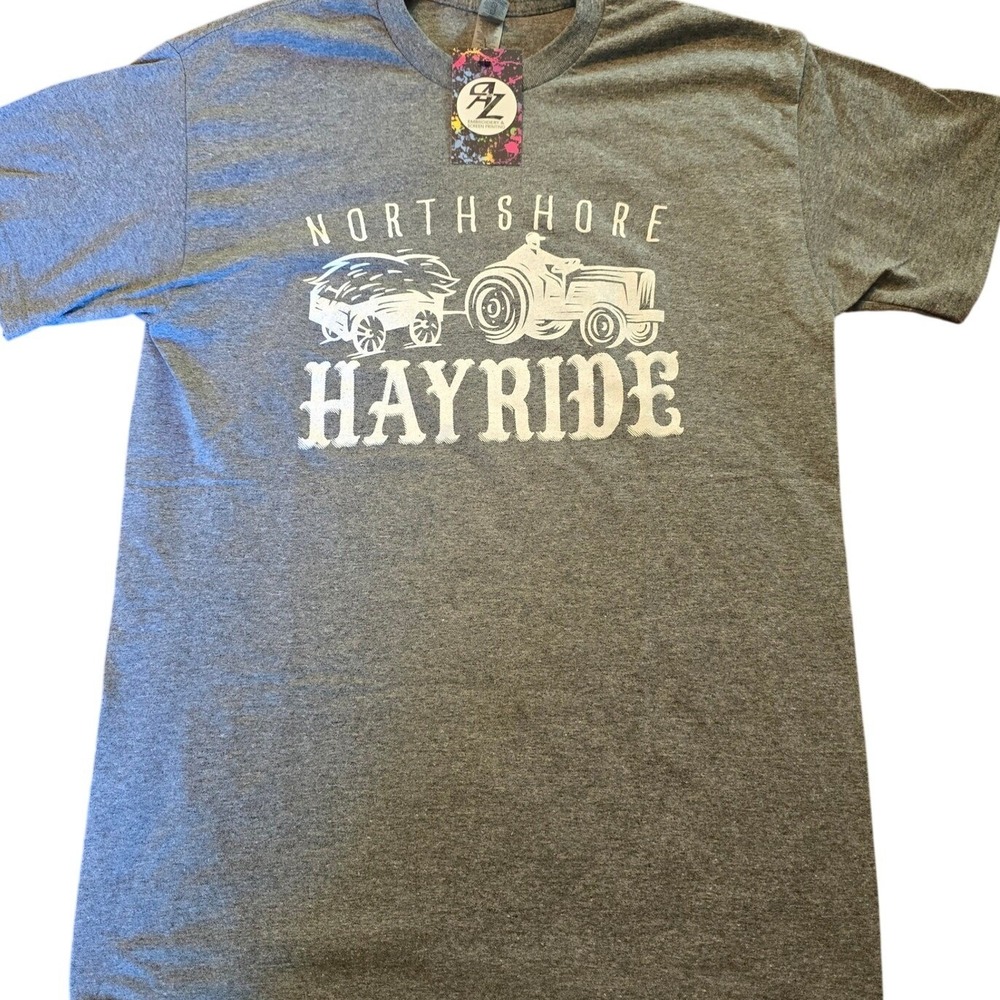 Northshore Hayride GORDON, WISCONSIN Brad & Ceila's Last Hurrah t-shirt‎  SIZE M